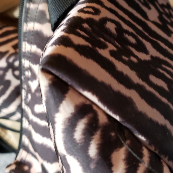 Coach Ocelot Print Nylon travel Bag, Snap Pouch & Cosmetic Pouch-Set - Picture 14 of 16